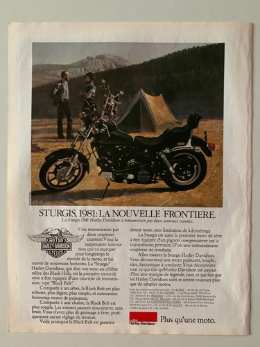 Publicite annees harley - annees,
