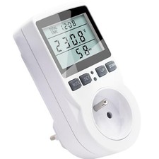 Wattmètre Prise Compteur d'Énergie Compteur de Consommation d'énergie avec 11...