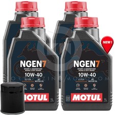 KIT D'ENTRETIEN 4L MOTUL Ngen 7 10W40 Harley Davidson Xg Naa Rue 500 2015-2020