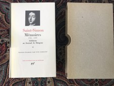 LA PLÉIADE      SAINT SIMON