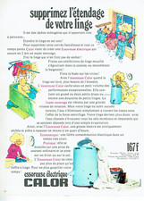 publicité Advertising 0523  1972   Calor  essoreuse électrique supprimez étandag