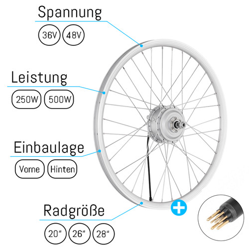 Bike moteur moyeu 36v 48v - 36v,