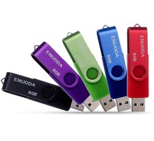 Lot de 5 Clé USB 8 Go