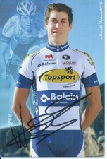 TDF    CYCLISME autographe " WALLAYS JELLE   team  VLAANDEREN 