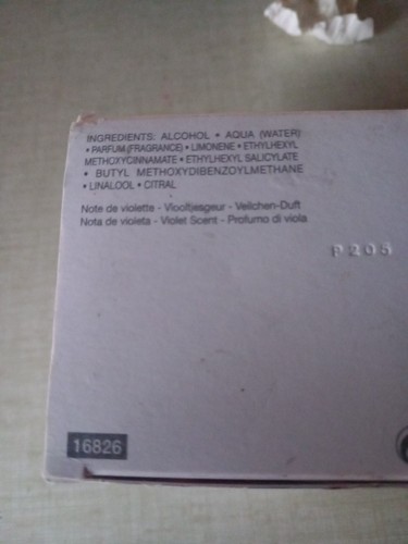 Eau toilette tentation de - eau,