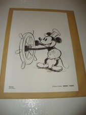 Reproduction Litho Collector Disney Mickey 2019 (tirage limité 05656/15000) 