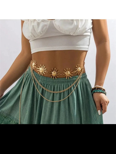 Chaîne taille or jaune - de,