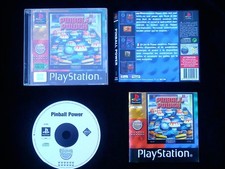 PINBALL POWER : JEU Sony PLAYSTATION PS1 PS2 COMPLET ( boîtier cassé )