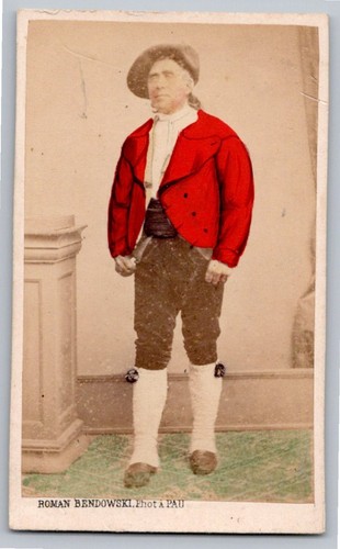 Cdv 1870 béarnais costume - 1870,
