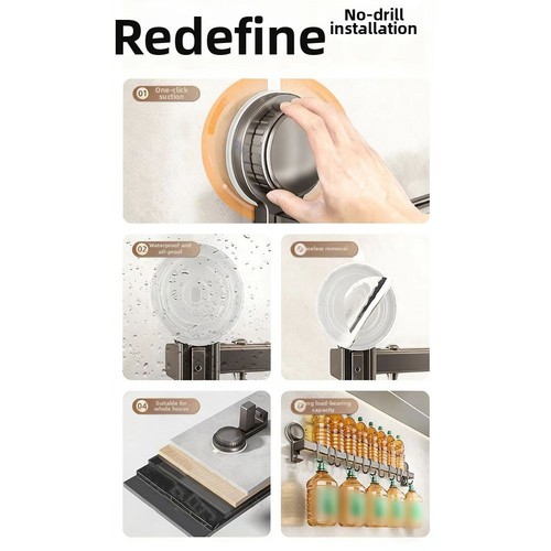 Porte pot mural aluminium - porte-pot,