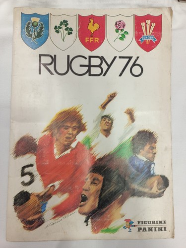 Rare album panini rugby 1976 - rare,