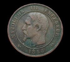 Napoléon III, 10 Centimes