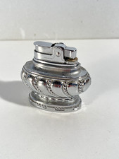 Ancien Briquet de Table RONSON CROWN SilverPlate VINTAGE 1930