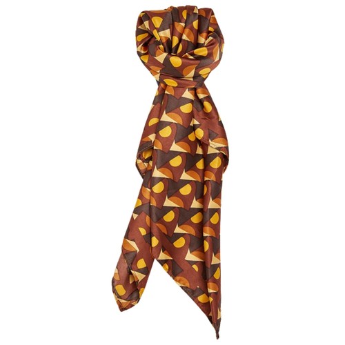 écharpe marron pour femme - marron,