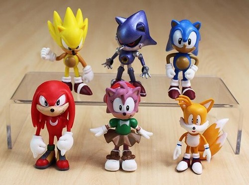 Figurines sonic hérissons - figurines, le