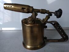 Lampe à Souder Chalumeau à Essence Vintage en Laiton "Express Unis-France N.46"