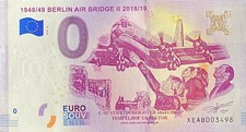BILLET 0  EURO 1948/49 BERLIN AIR BRIDGE  II  ALLEMAGNE   2018  NUMERO DIVERS