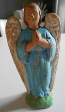 ANCIEN SANTON ANGE PEINT