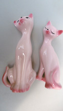 figurine 2 chats en porcelaine