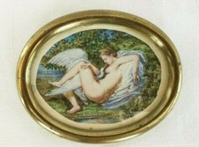 Tableau peinture miniature de