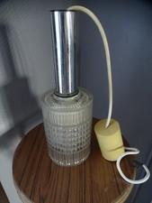 NO APPLIQUES SUSPENSION RAAK CHROME LAMPE LUMINAIRE MODERNE ART DECO NOUVEAU 