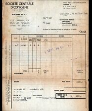 SAINT-FLORENT-sur-CHER (18) Sté d'OXYGENE ACETYLENE / soudures "BAUDIN" en 1949