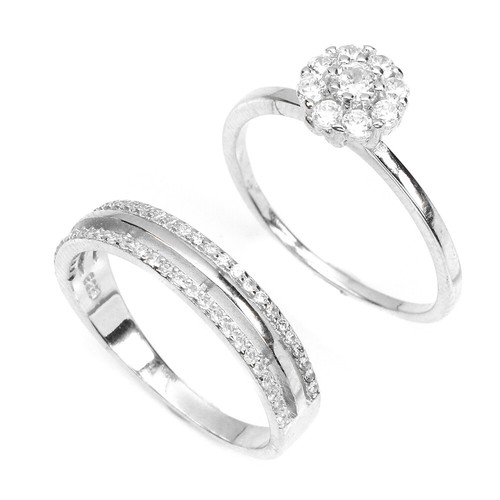 925 argent sterling - argent, bague