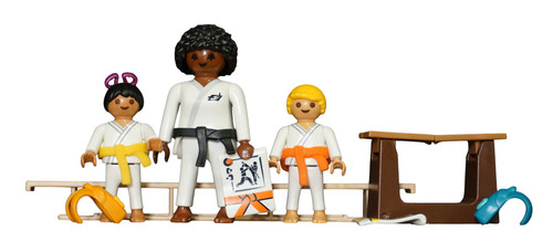 Playmobil figurine karaté - figurine,