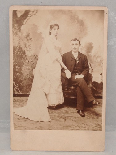 Antique cabinet card - antique,