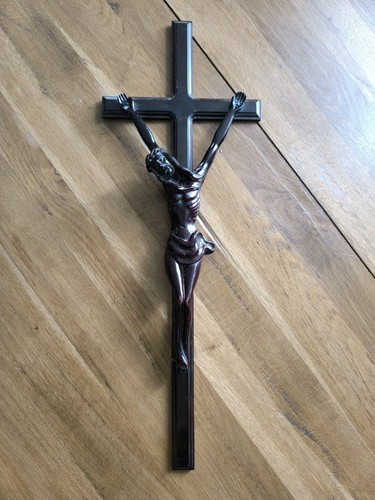 Grand crucifix bois - crucifix, en