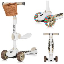 Franky 2en1 Trottinette déquilibre pour Enfants de 3 Ans à 50 kg Patinette de...