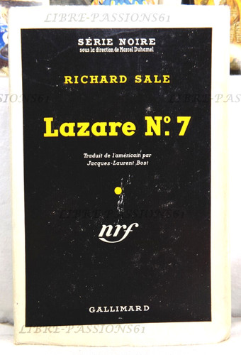 Série noire lazare - sÉrie, noire,