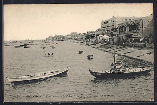 Cpa arcachon vue - vue, la