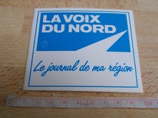 Autocollant LA VOIX DU NORD -