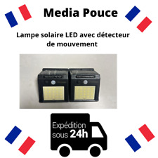Lampe solaire LED avec détecteur de mouvement , Applique murale, étanche