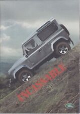 brochure dépliant 2014 LAND ROVER DEFENDER 90 - 110 - 130 !!! _______en français