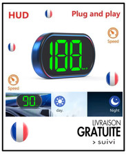 Affichage tête haute universel compteur vitesse numérique HUD GPS KMH projecteur