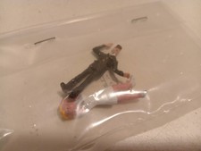 White metal 2 personnages femme robe Gendarme décor diorama 1/43 Neuf