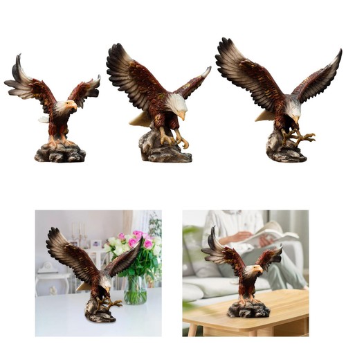 Lucky eagle figurines statue - eagle,