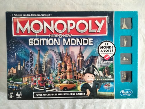 Jeu société monopoly here - société,
