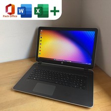 PC portable | HP Pavillon 17,3" | AMD + SSD | Windows 11 Pro + Pack Office