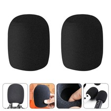  2 Pcs Bonnette Pour Micro Pare-brise De Microphone Accessoires Protecteurs