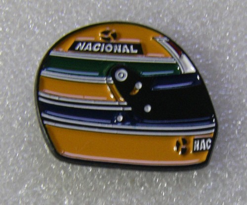 Pin casque ayrton senna - ayrton,