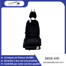 🇫🇷 SIEGE AVANT DROIT VOLKSWAGEN GOLF VI 2008- ➤5K4881806BCYDG ♻️