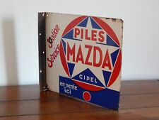 ANCIENNE PLAQUE émaillée