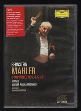 DVD ★ Mahler : symphonies 4, 5 & 6 Bernstein ★ MUSIQUE CONCERT OPÉRA DOUBLE DVD