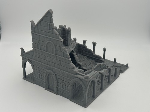 Maison immeuble ruine - immeuble,