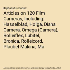 Articles on 120 Film Cameras