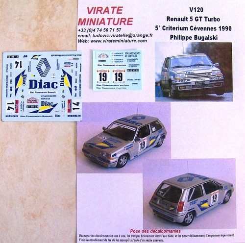 V120 renault turbo 5 - turbo, 5°