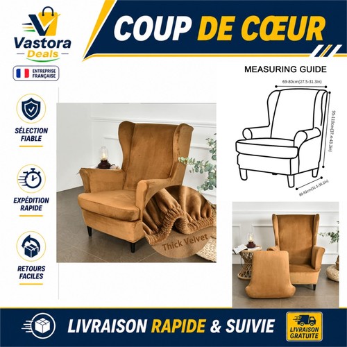 Housse fauteuil oreilles - fauteuil, à